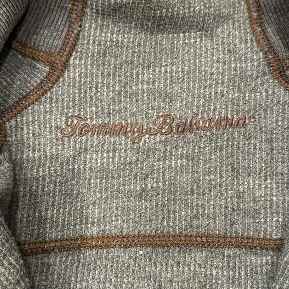 Tommy Bahama Men's Reversible Half Zip Pullover Brown Size XL - Picture 5 of 7